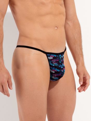 Hom Temptation G String Blackrock 402959 Black Print 4